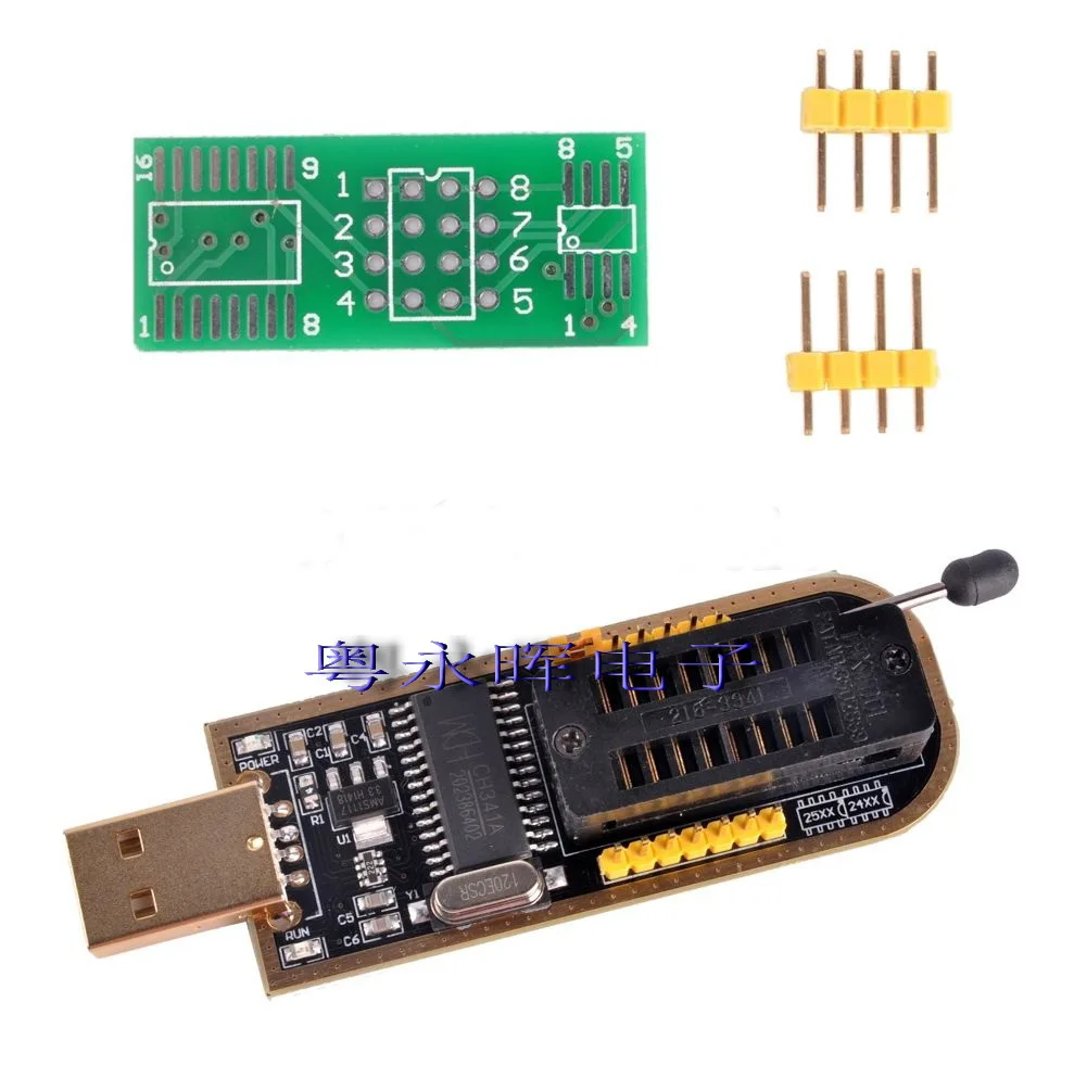 CH341Aプログラマusbマザーボードルート液晶biosフラッシュ24 25燃焼