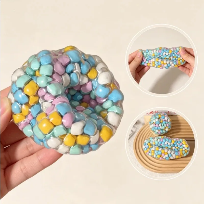 Squishy Dopamine Stress Ball Sensory Toys for Adults Anxiety Relief Fidget Toys Squeeze Balls for ADHD Autism Focus