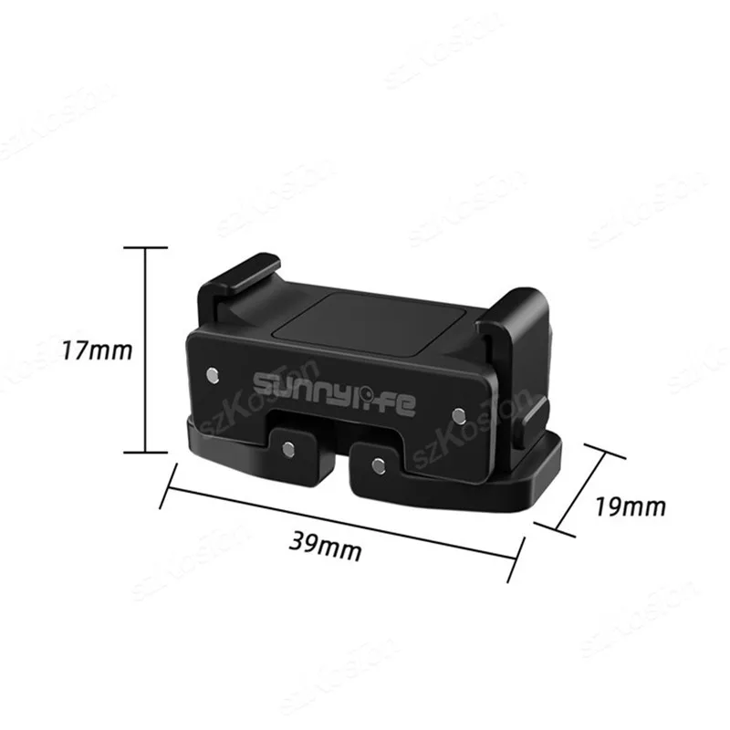Schnellverschluss-Montageadapter für DJI OSMO Pocket 4 3 Kamera, faltbare Verlängerungshalterung, Stativadapter mit 1/4-Zoll-Schraubenloch