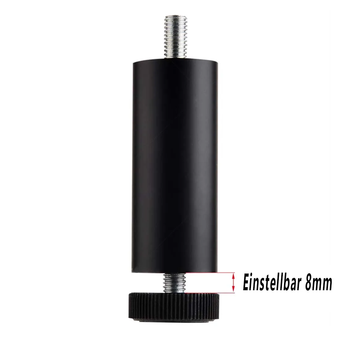 M8 ~ M10 1 قطعة أثاث قابل للتعديل الساق سبائك الألومنيوم أرجل الطاولة لخزانة التلفزيون ، خزانة ، أقدام غسالة الثلاجة المرتفعة #4