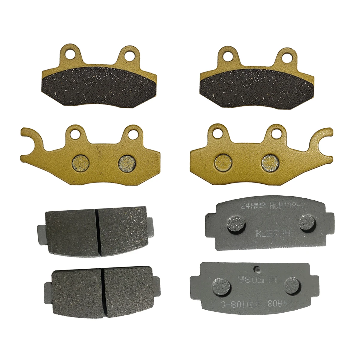 Front Rear Brake Pad Kit For CF Cforce Zforce 500 550 600 625 800 Z5 Z6 Z8 UTV SSV 9060-080810 9060-080910 9060-081010