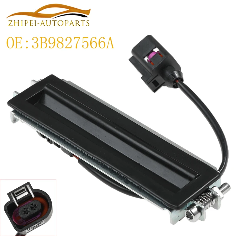 3B 9827566 Un interruptor de manija de puerta trasera de maletero de coche 3B 9827566 C 3B 9827566 B 3B 9827566 D 6QD 827567   Para VW Polo Classic Passat Suran
