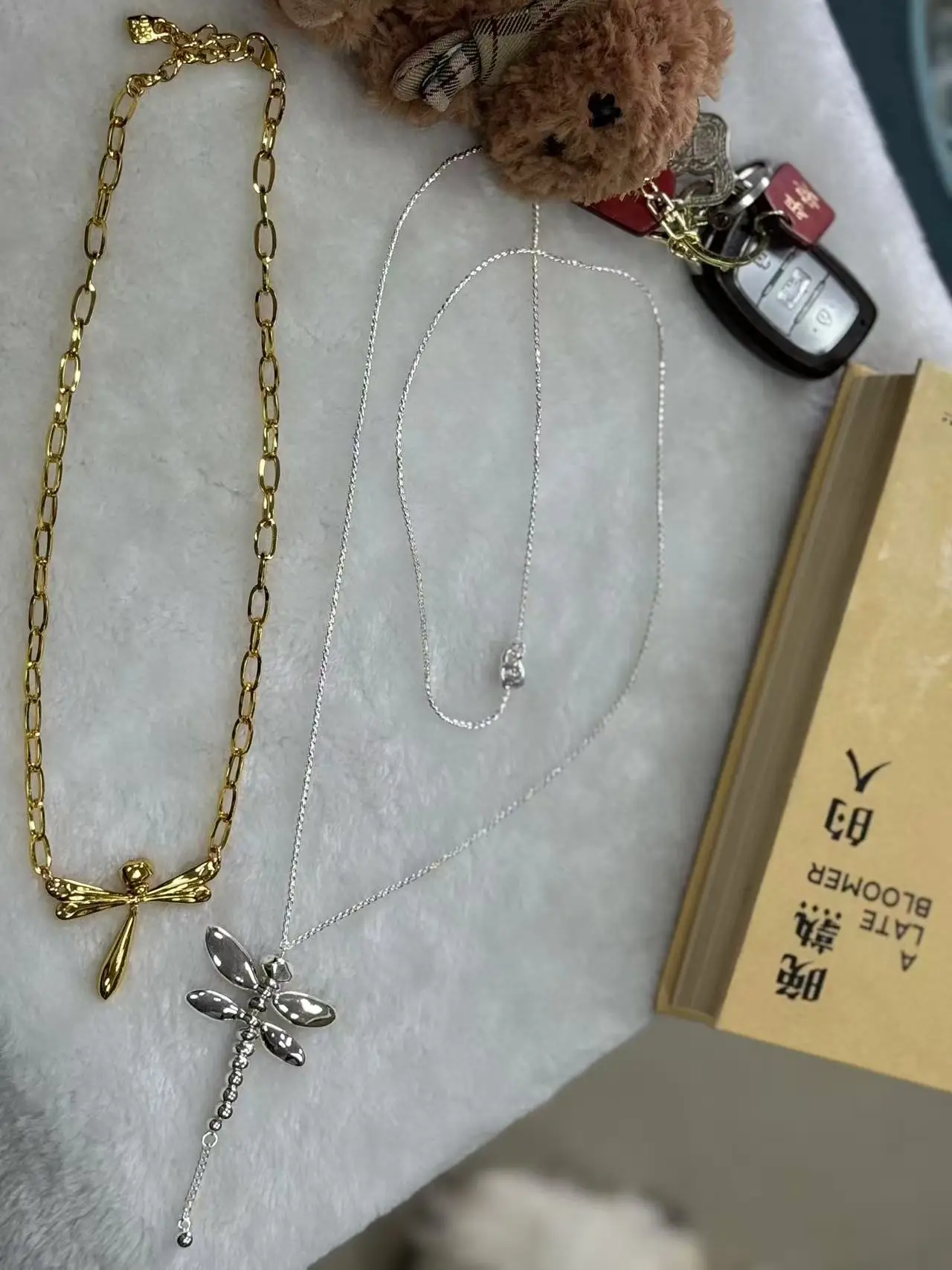 

High-End Layered Necklace UNOde50 - Silver Plated S925 & Gold Plated 14K, Instant Style Upgrade