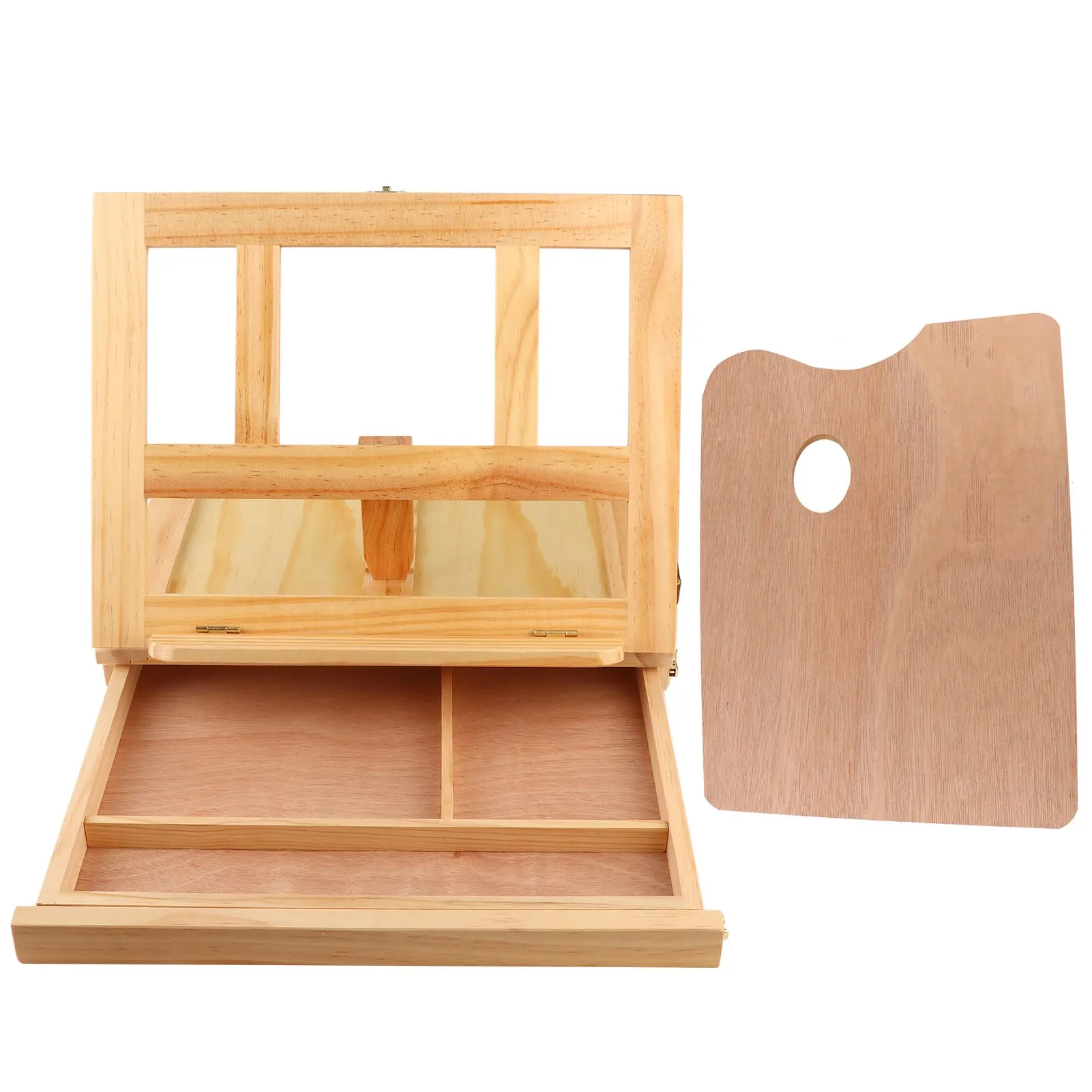 chevalet-d'artiste-pliable-reglable-chevalet-de-table-portable-pour-dessin-et-peinture-avec-tiroir