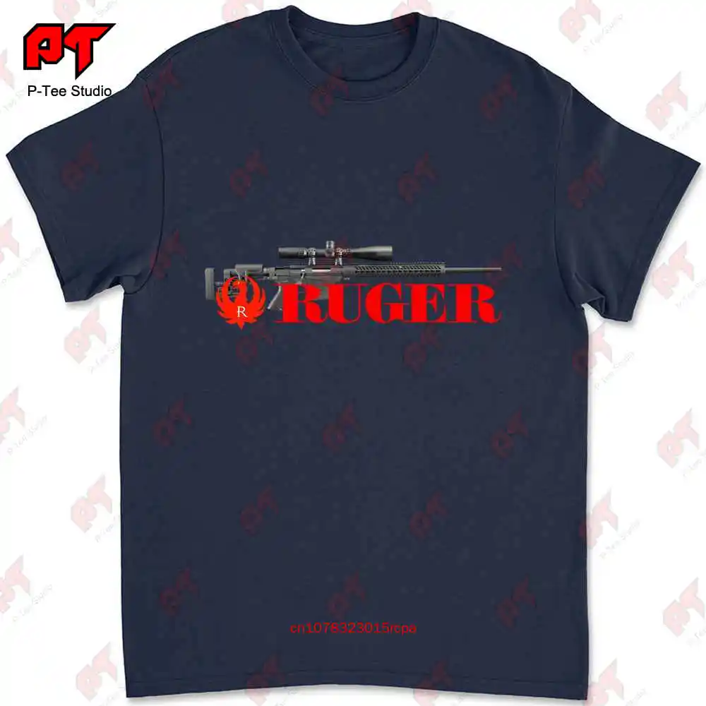 Sturm Ruger & Co Logo Bolt-Action Rifle T-shirt K1B5