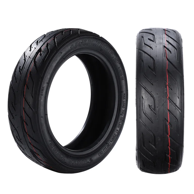 

wear-resistant Scooter Accessories 10x2.70-6.5 Vacuum Outer Tire Electric Xiaomi 9 Balance Bike Scooter 10 inch Tire