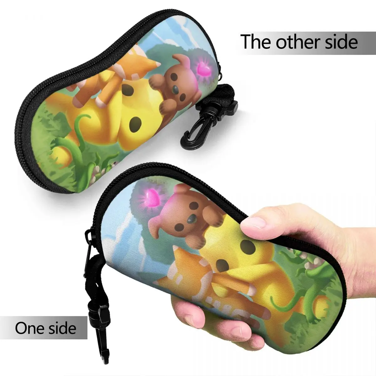 Wobbly Life Gaming Funny Glasses Case New Box Hot Games Eyewear Box Protector Eye Contacts Case