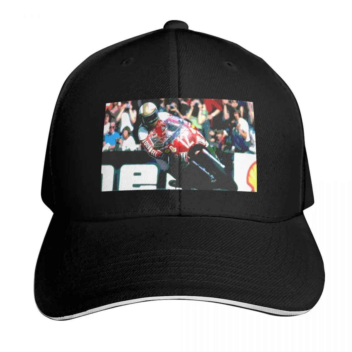 Legendary Hailwood Victory on the Island Baseball Cap Quick Dry Performance Cotton Twill Breathable Contrast Two Tone Brim