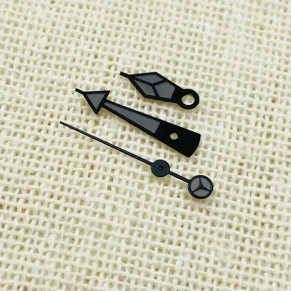 ساعة يد حركة مع مضيئة باللون الأخضر مناسبة لساعة حركة NH35 NH36 أجزاء إصلاح تناسب مؤشر الغوص المعدل NH36