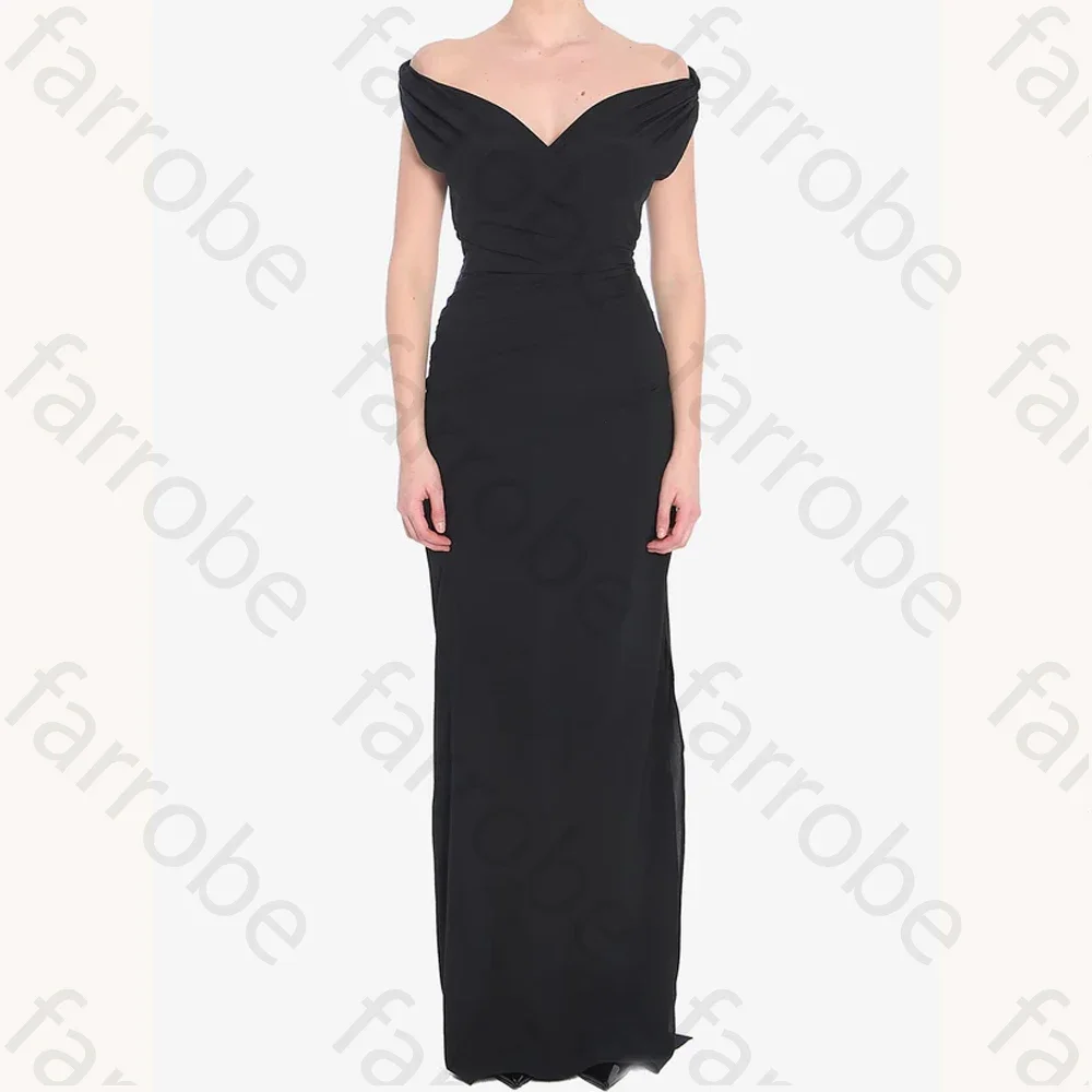 Элегантное платье макси с открытыми плечами по индивидуальному заказу, вечерние платья трапециевидной формы, официальное изысканное платье высокого качества для выпускного вечера, женские платья