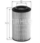 OX153/D1 for oil filter element X20DTH Y20DTH VECTRA B ASTRA G VECTRA C SIGNUM FRONTERA B