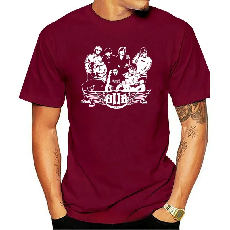 Мужская одежда, новинка, футболка Btob Born To Beat Kpop Music