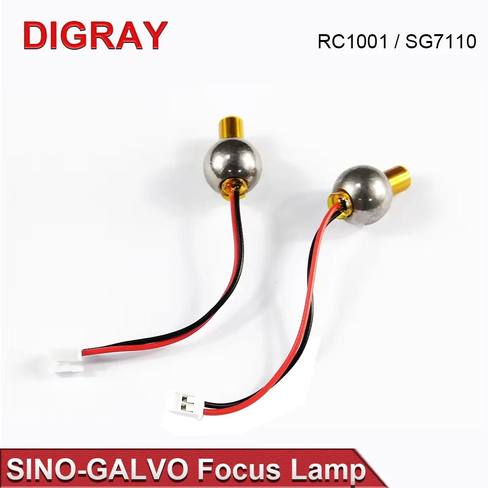 DIGRAY SINO-GALVO Focus Lamp For SG7110 RC1001 1064nm/10600nm/355nm 10mm Laser Galvanometer Galvo Scanner Galvo Head