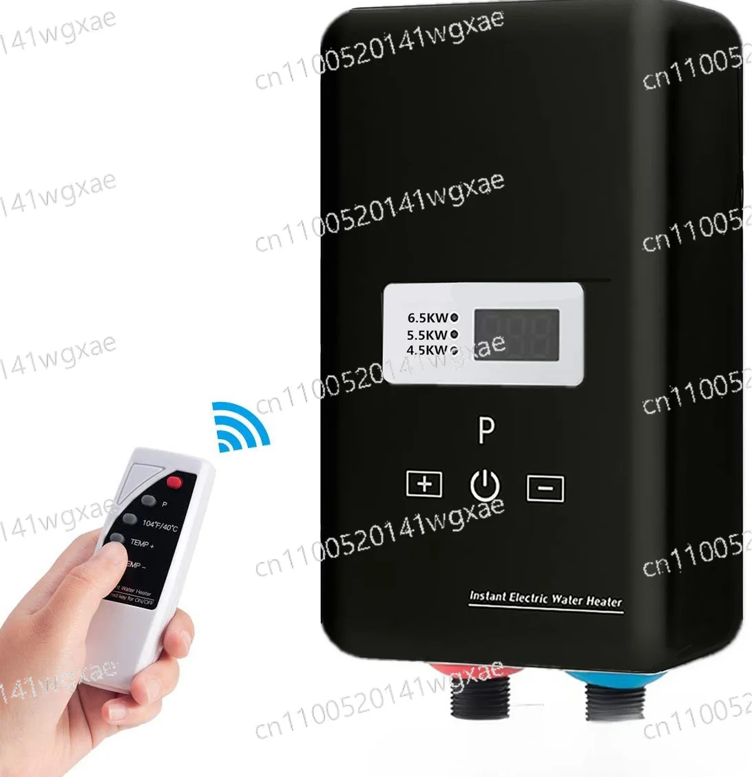 Home Use 6500W Magnetic Induction Electric Water Heater Die-cast Aluminum Heating Tank Fast Heating Water Heater