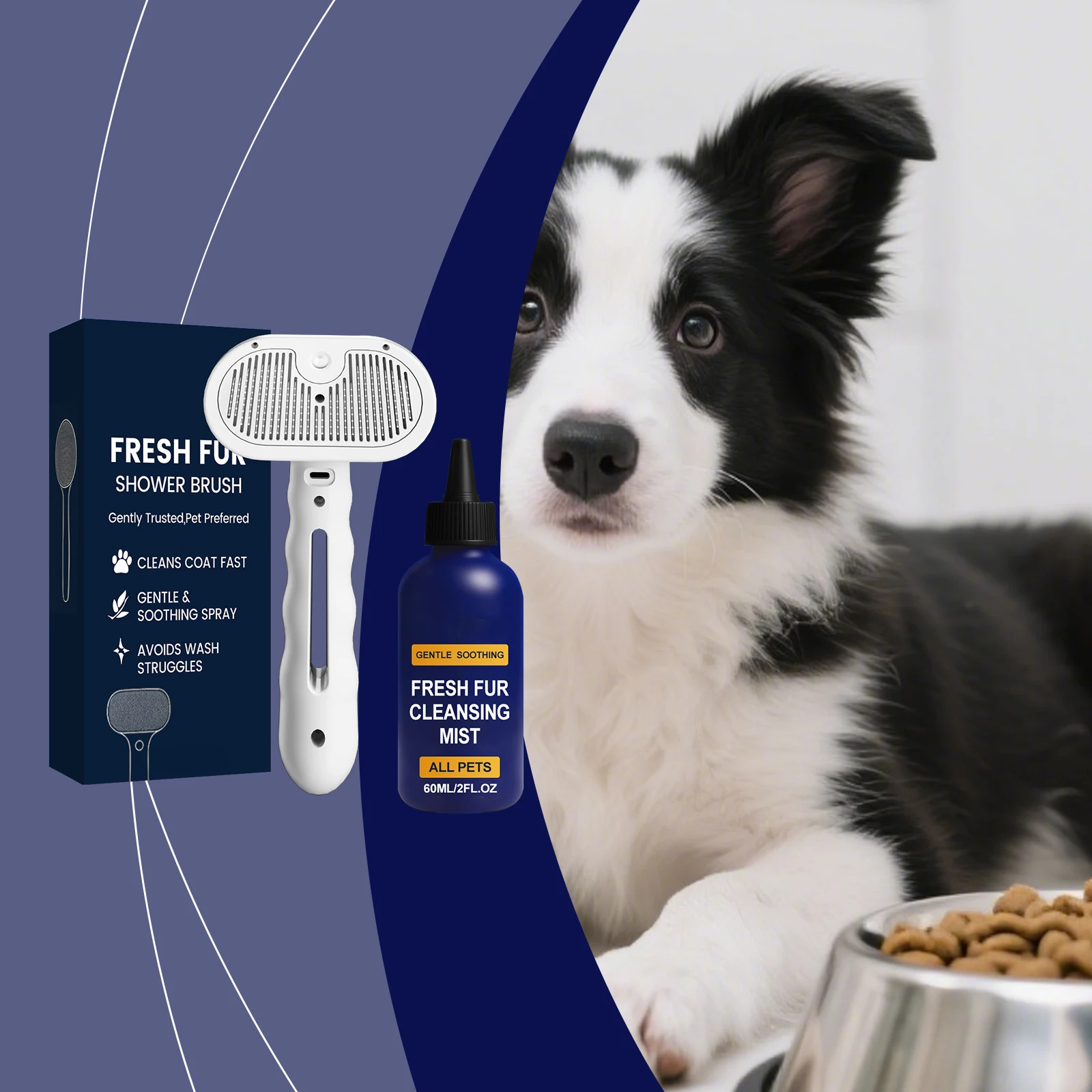 Pet Fur Detangling Spray 1