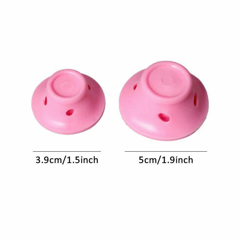 

10/20/Set Soft Rubber Magic Hair Care Rollers Silicone Hair Curler No Heat No Clip Hair Curling Styling DIY Tool for Curler Hair