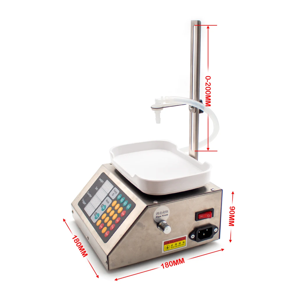 Fully Automatic Dispensing Filling Machine 2-300ML Potion Perfume Essence Glue Juice Essential Oil Packing Machine CSY-1200