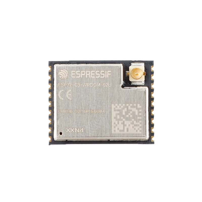 

1PCS/lot New original ESP32-C3-WROOM-02U-N4 2.4GHz WiFi + Bluetooth BLE5.0 wireless module module