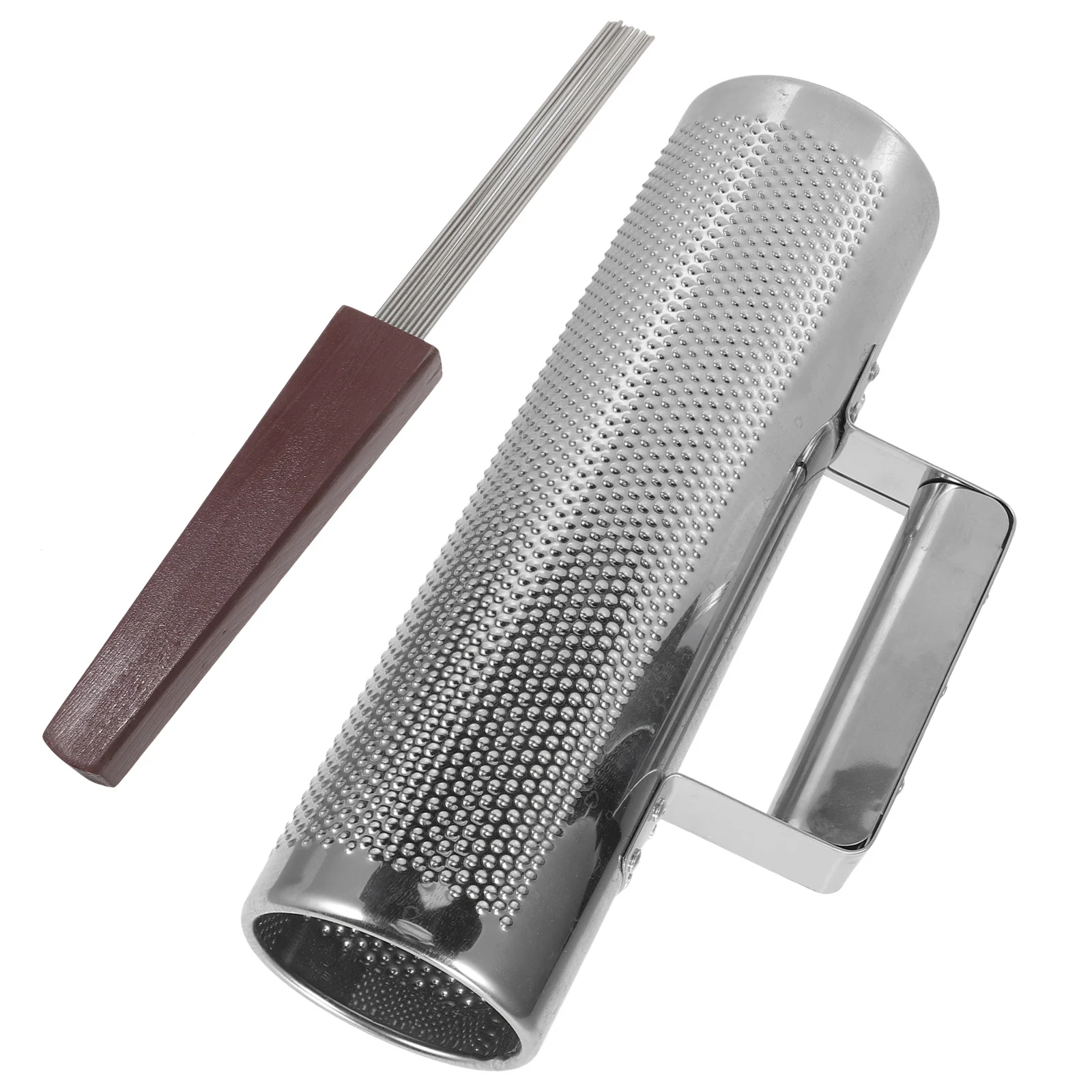 

1Set Guiro Musical Percussion Instrument Metal with Scraper Kids Educational Tool Music Development Guiro Instrument