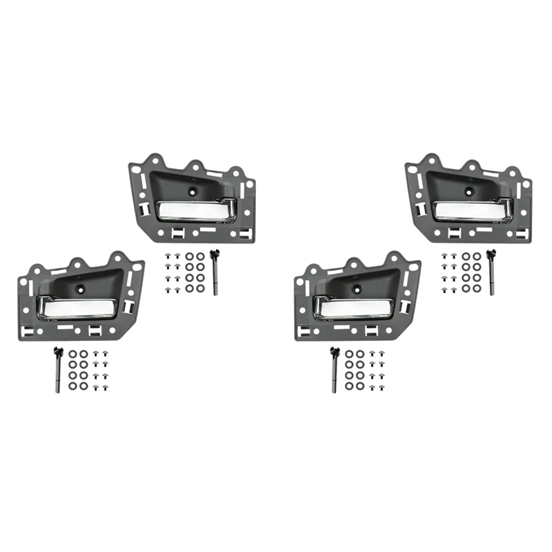 

L39A-2Pair Front Left Right Inside Door Handle Trim Pull 1JV461J3AA 1JV471J3AA For Jeep Grand Cherokee 2005-2011 82139,LHD