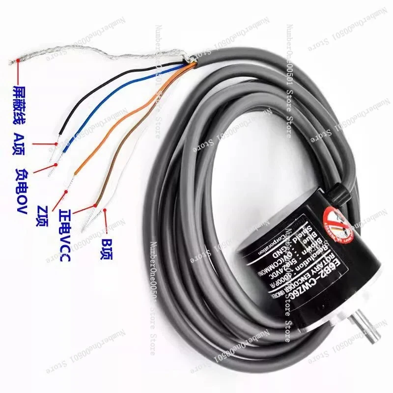 

E6B2-CWZ6C Incremental Rotary Encoder NPN Open Collector General Purpose with CWZ1X Differential Signal Replacement Part