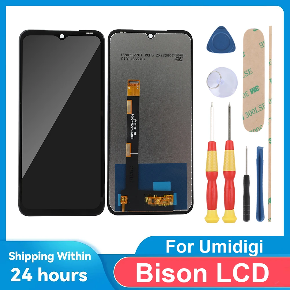 

For Umidigi Bison/ 6.3" FHD+ LCD Display + Touch Screen