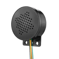 12-24V arranque de coche voz personalizado 4 canales disparador altavoz de voz anunciador adaptador de CA/CC alarma de sonido sirena inversa zumbador bocina de alarma