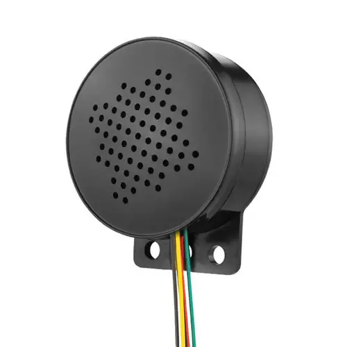 12-24V arranque de coche voz personalizado 4 canales disparador altavoz de voz anunciador adaptador de CA/CC alarma de sonido sirena inversa zumbador bocina de alarma