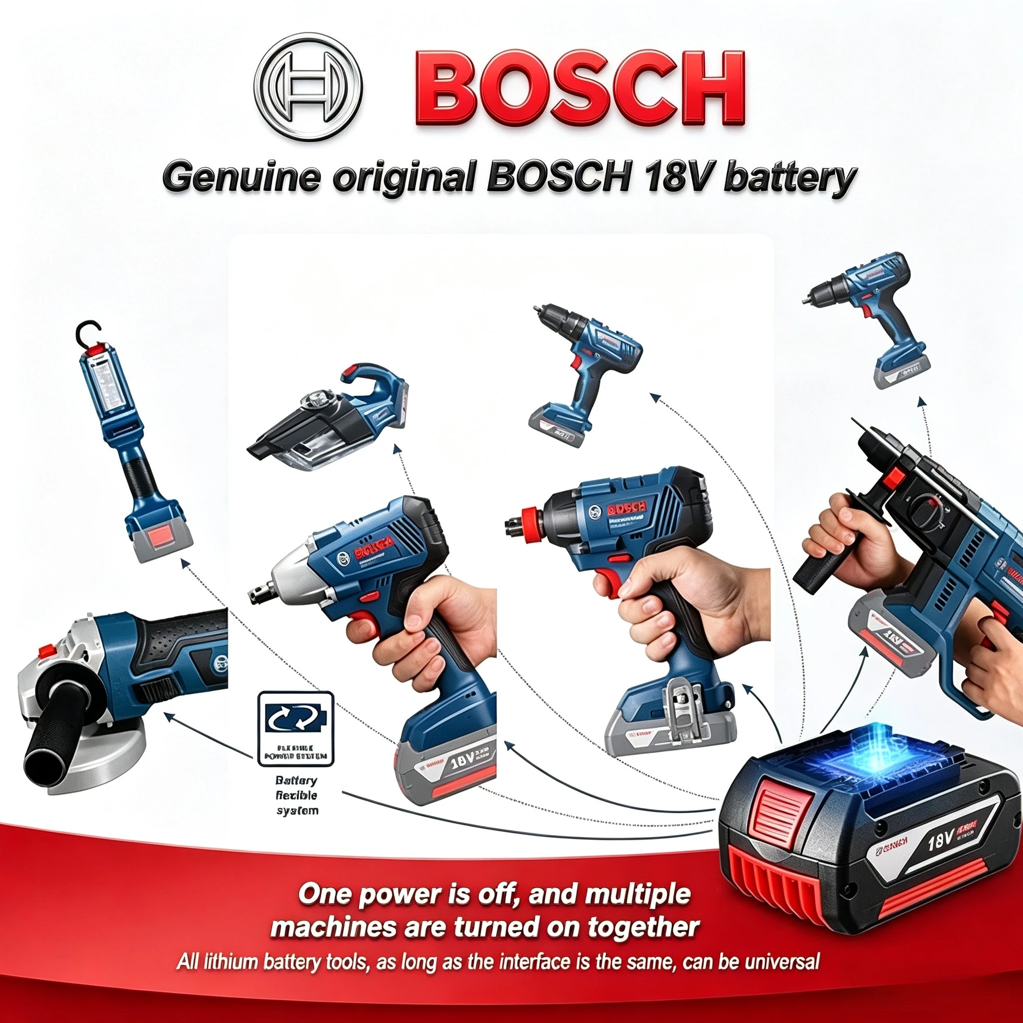 بطارية بوش 100% بقوة 18 فولت و - مراجعة Bosch Drill Gsb 18V وسعره