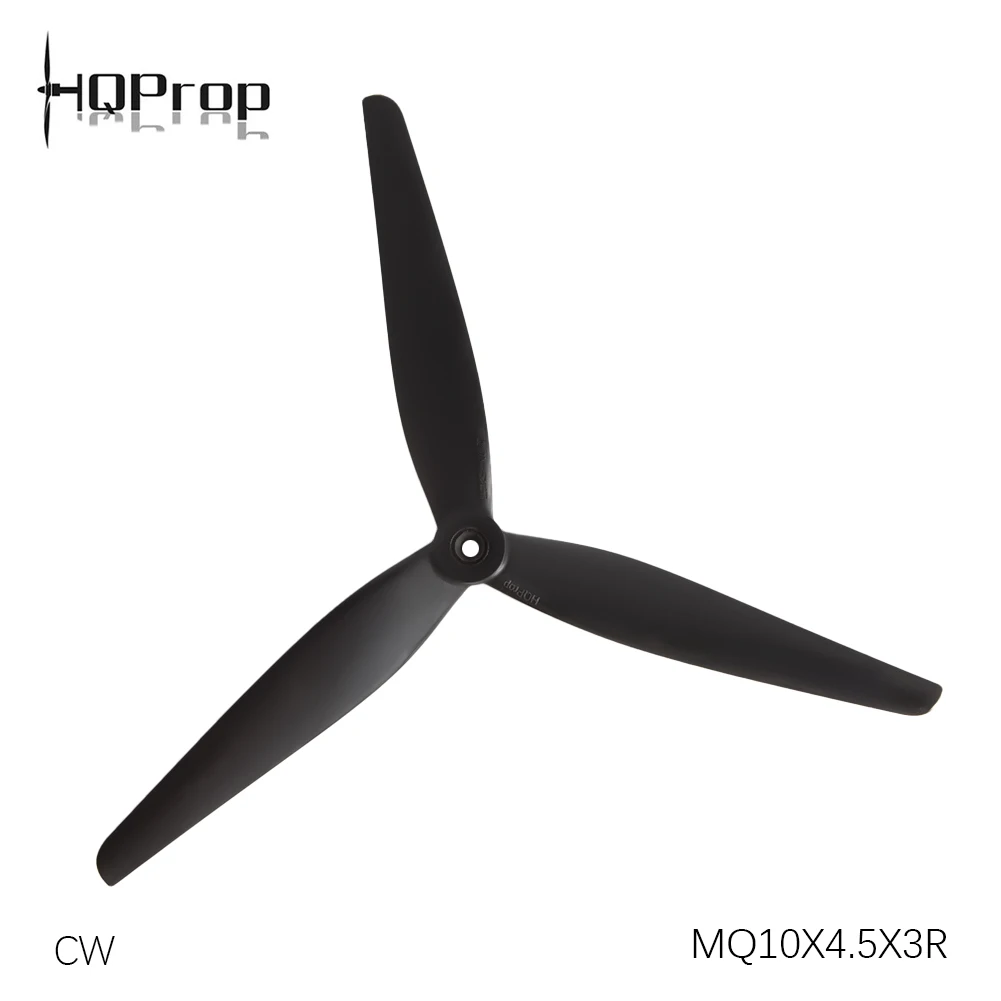 

4PC/8PC HQ MacroQuad Prop 10X4.5X3 CW CCW Black 10 inch 3 blades Glass Fiber Nylon Propellers for Brushless Motor FPV Racing