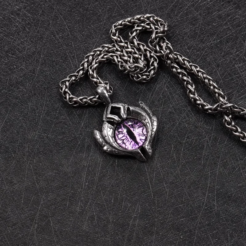 

Necklace Trendy Fashion Modern Metal Demon Eyes Cool Pendant