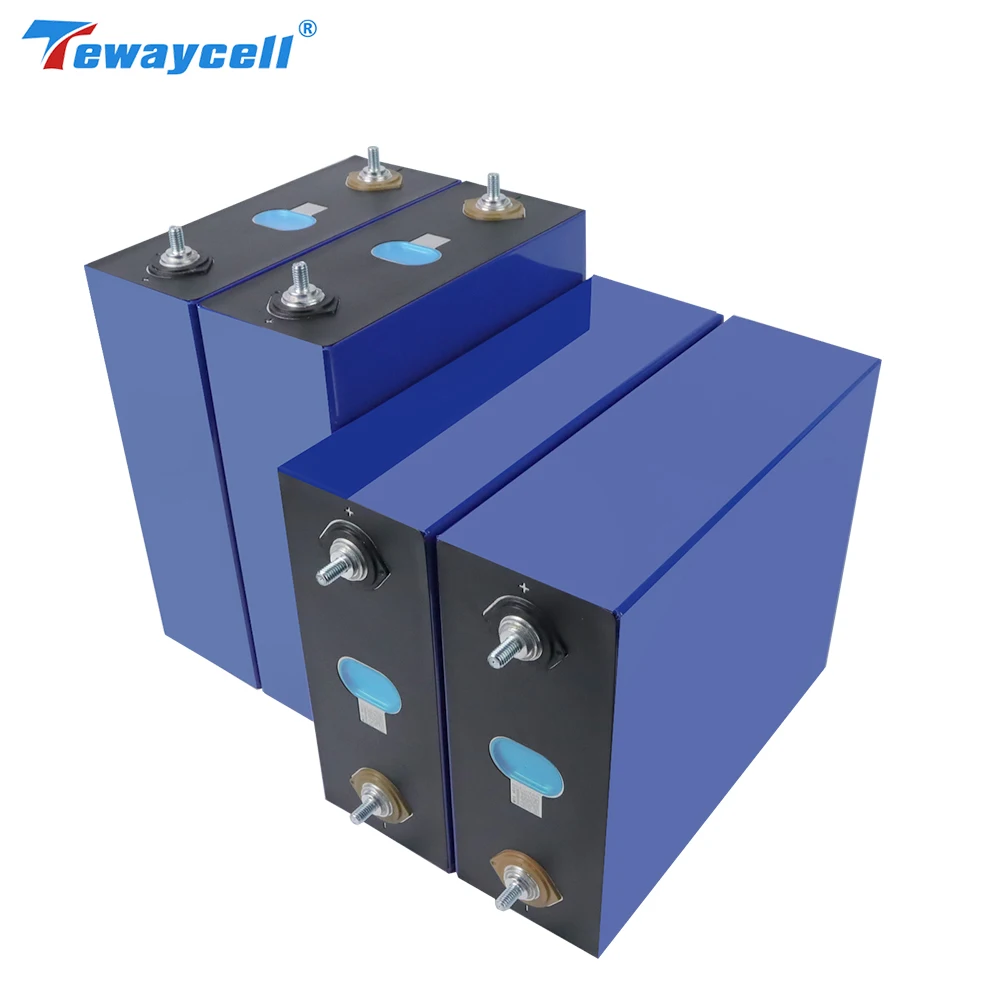 Tewaycell Lithium Iron Phosphate Rechargeable Cells EV 320AH 3.2V 304AH Lifepo4 Battery Pack Grade A RV Boat Golf Cart EU NO Tax