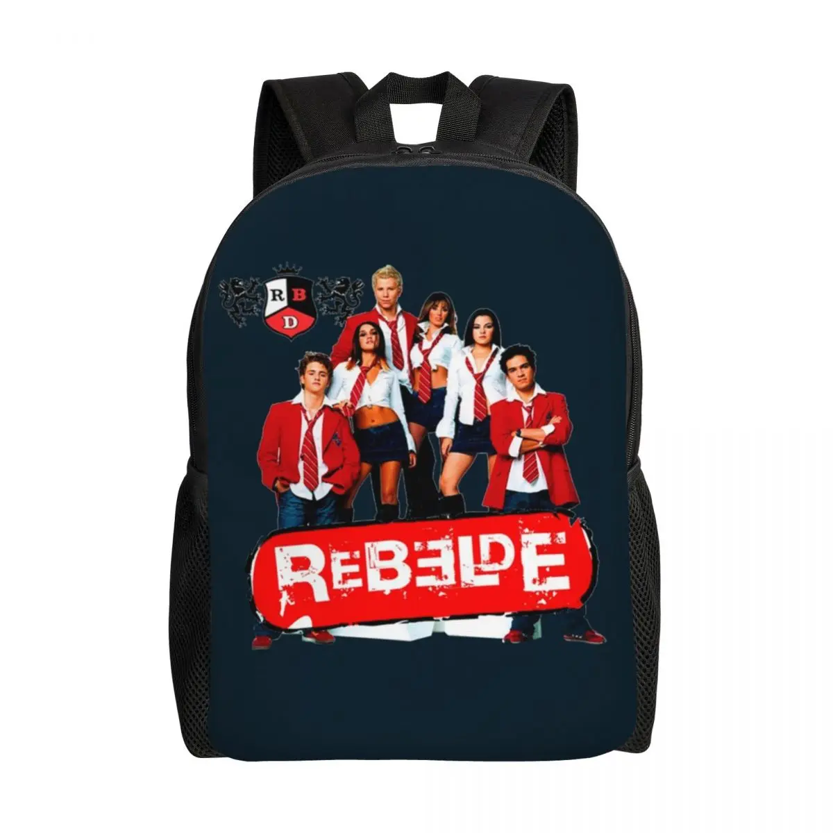 Rebelde Mexican Pop Group TV Show Travel Backpack Women Men School Laptop Bookbag College Student Daypack Bags