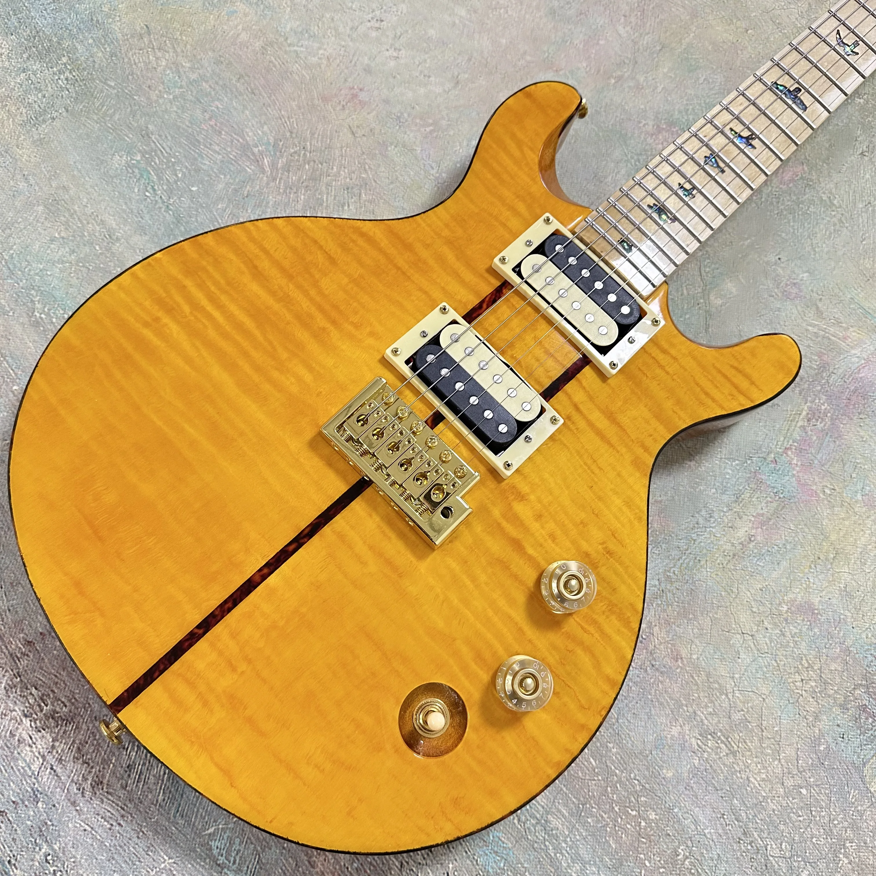 

НОВАЯ Электрогитара PRS SE Santana с грифом из палисандра, цвет Santana Yellow, быстрая доставка, тематический подарок, бесплатная доставка