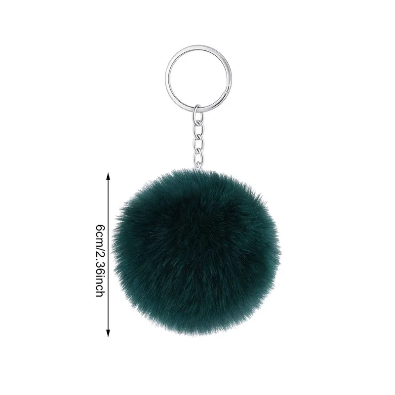 50pcs Key Ring Acrylic Blanks Keychain Tassels Set Round Clear Arylic Keychain Blanks Pom Pom Ball with Chain Jump Rings for DIY