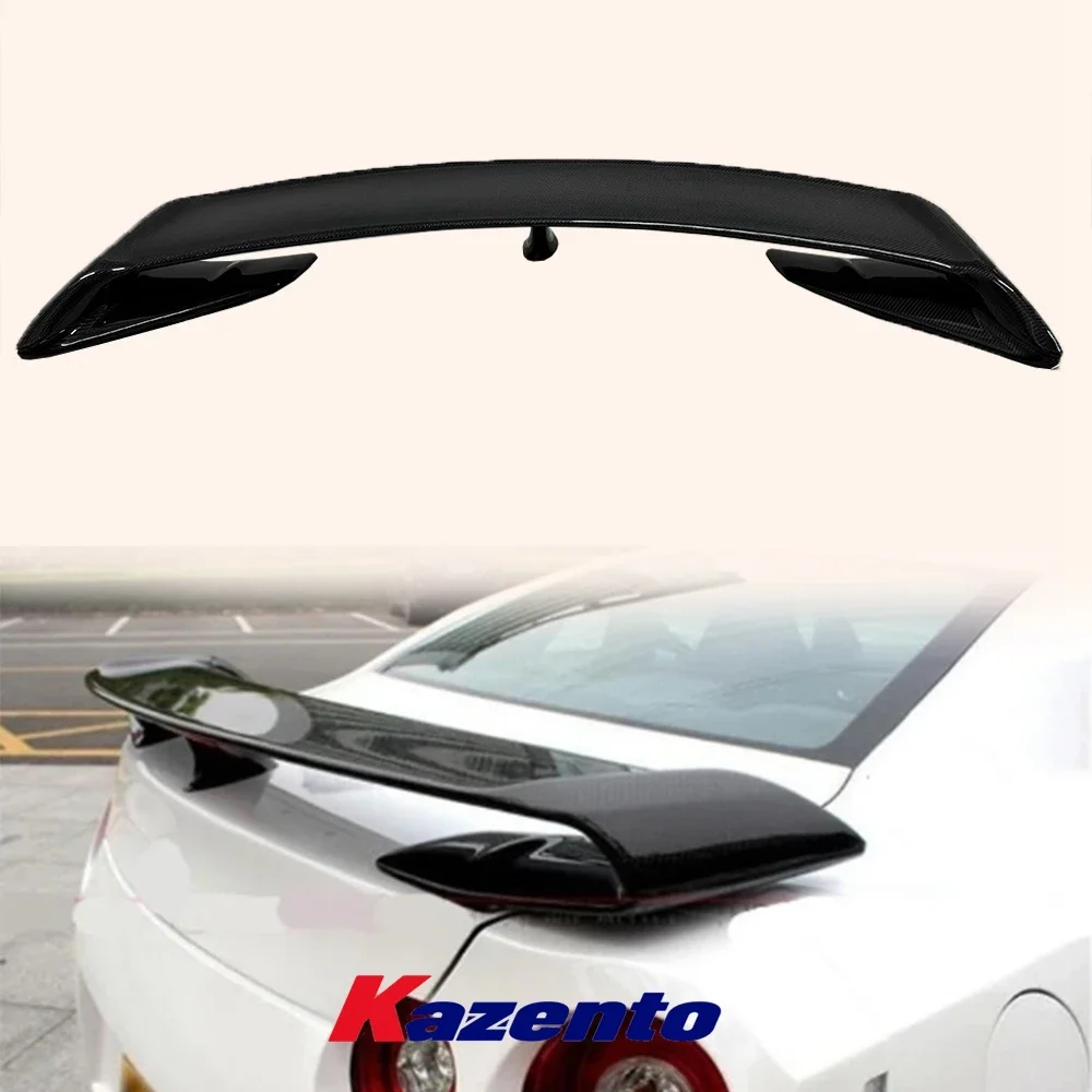 

Для Nissan GTR R35 2009-2016 OE стиль задний багажник багажник спойлер крыло углеродное волокно/волокно стекло