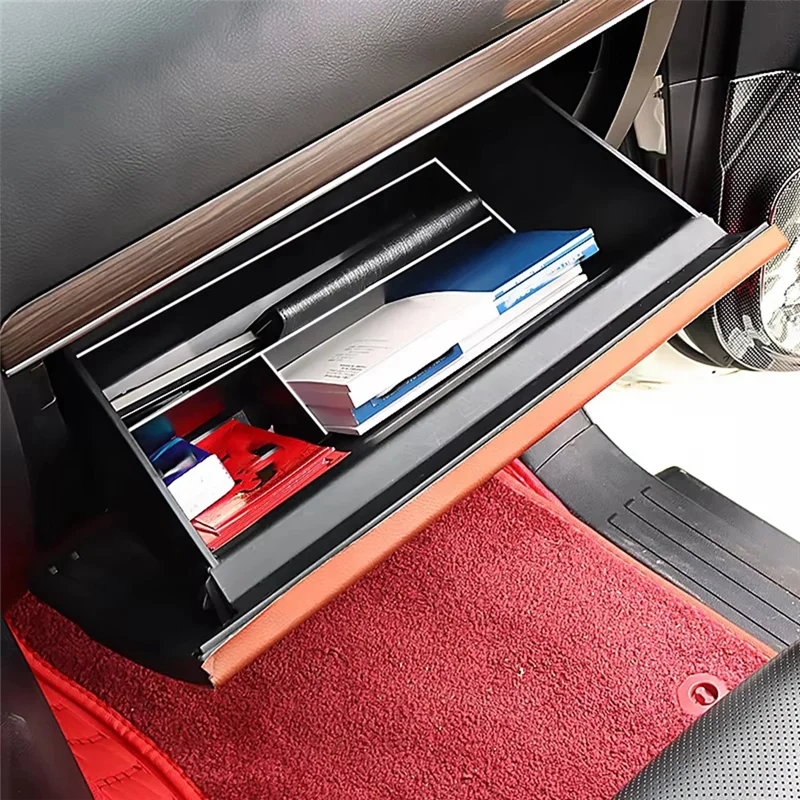 

A60E-Storage Box Storage Box Partition Co-Pilot Storage Box Fortoyota Prado 2010-2020 Storage Box Interior Modification Bracket