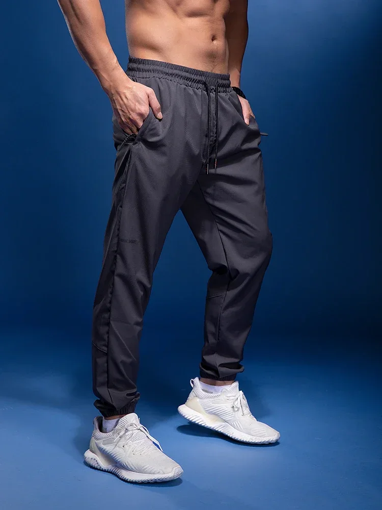 Mens Run Sports Joggers Pants Male Sportswear Bottoms Skinny Sweatpants Men Trousers Gym Fitness Bodybuilding Track Pant