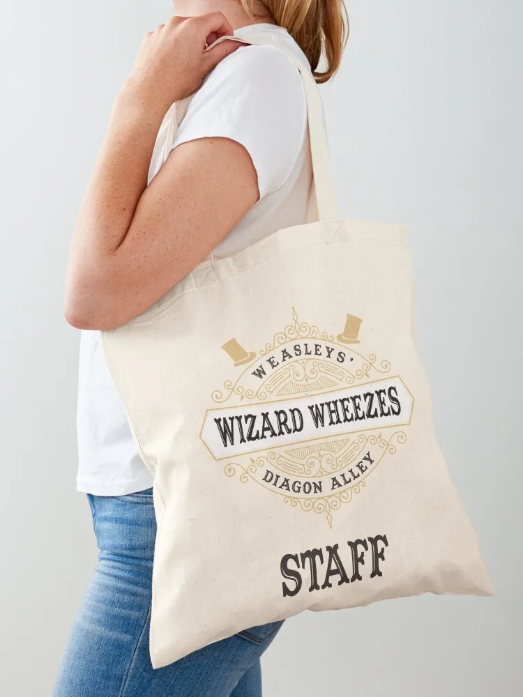 

Weasleys Wizard Wheezes Staff Tote Bag female bag shopper bags for women Shopper handbag tote bags men