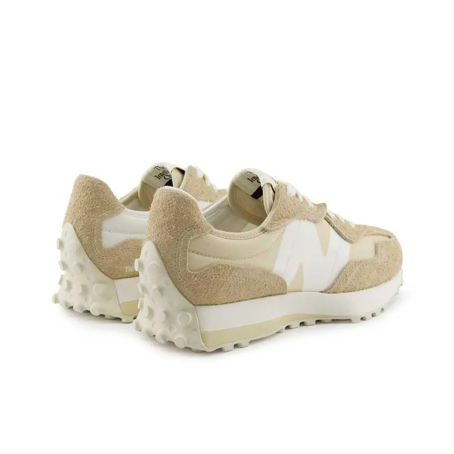 حذاء كاجوال مريح من New Balance NB 327 W للرجال والنساء، لون كاكي. #4