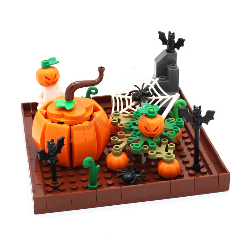 

Spider Plants Decoration Accessories MOC Bricks Kid Toy Gifts Halloween decoration building block