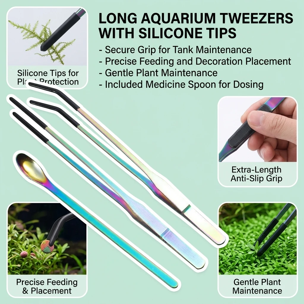 Edelstahl-Aquarienpinzette, Fi – Planted Aquarium Maintenance Bewertung und Preis
