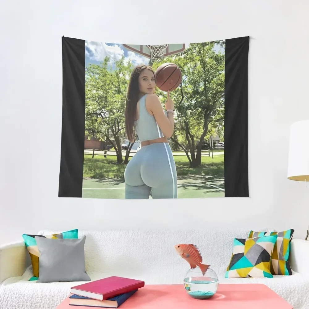 

Lana Rhoades Poster Tapestry Bedroom Deco Decorative Paintings Wall Carpet Kawaii Room Decor Tapestry