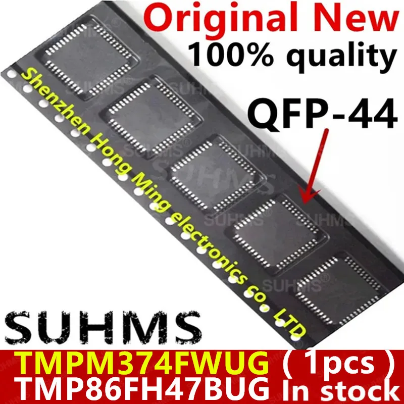 (1piece)100% New TMPM374FWUG TMP86FH47BUG QFP-44