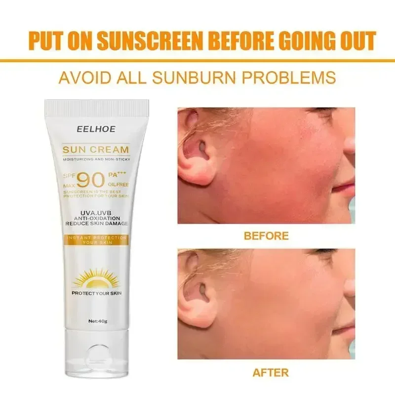 Facial Sunscreen SunCream Sunblock Skin Protective Cream New Sun Cream Bleaching Facial Moisturizer Anti Aging Oil Control