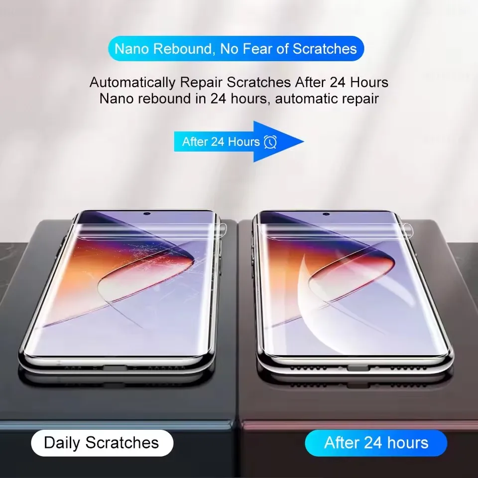 3 قطعة هيدروجيل فيلم لسامسونج غالاكسي S25 S24 الترا إيدج S21 S22 S23 زائد S20 FE حامي الشاشة