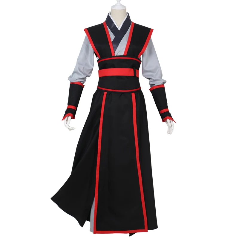 Ngụy Wuxian Trang Phục Hóa Trang Anime Grand Quỷ Sư Canh Tác Cosplay Mộ Đạo Tử Thôi Nam Phù Hợp Với Trang Phục Hóa Trang Halloween Tóc Giả Mới