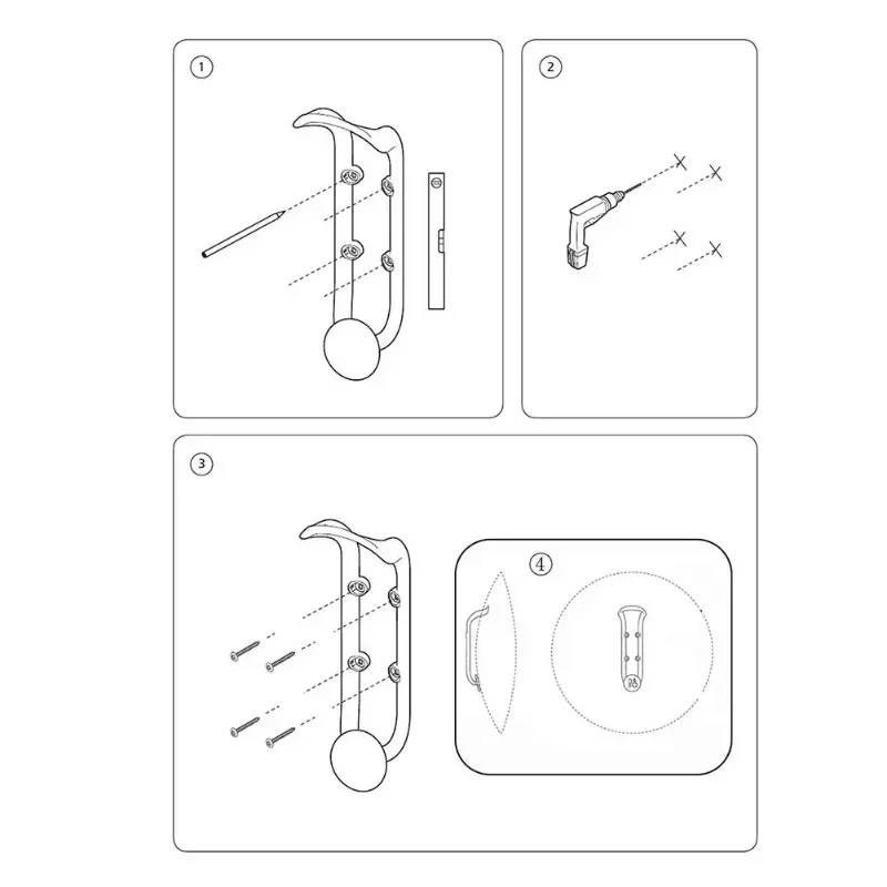 For B&O PLAY beoplay A9 Wireless Bluetooth Household Speaker Box Holder Wall Mounted Loudspeaker Hanger Metal Storage Rack