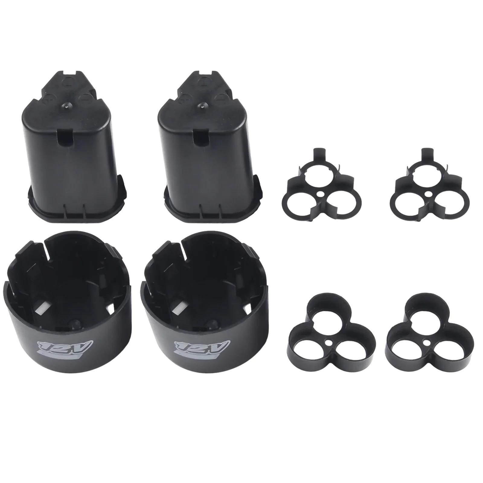 Screwdriver Li-ion Battery Case TOOL 3 Cell Packs 40±10A Electrical Tools For Hand Lithium Drill 12V 2 Set(6pcs)