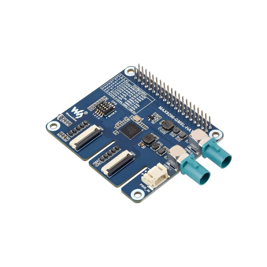 Micro Snow Raspberry Pi 5 Jetson Orin NX/Nano 2-channel GMSL Camera Expansion Board MAX9296A